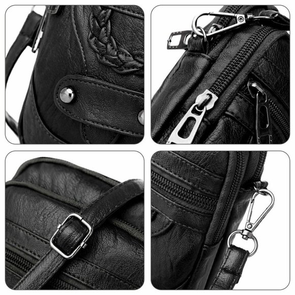 Small Cell Phone Purse Wallet Shoulder Bag Case Cross-body Pouch Handbag Women - Picture 7 of 9